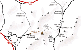 Mt Washington Highway Map